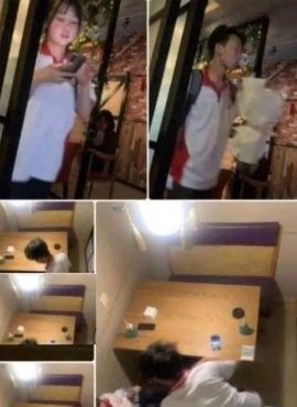 Clip cặp đôi tỏ tình rồi dí nhau trong quán trà sữa full HD hot nhất hôm nay